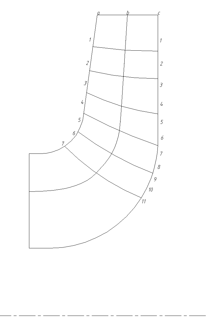 叶轮木模图的手动绘图方法总结